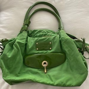 Kate Spade Satchel Purse, Kelly green